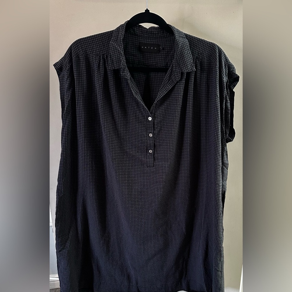 Hatch Maternity Shirt Dress